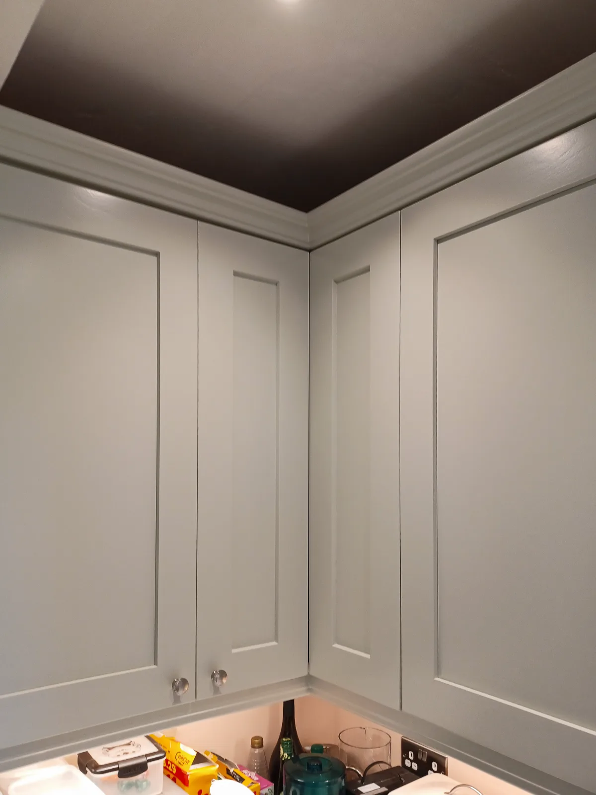The finished bespoke doors: a perfect match.
