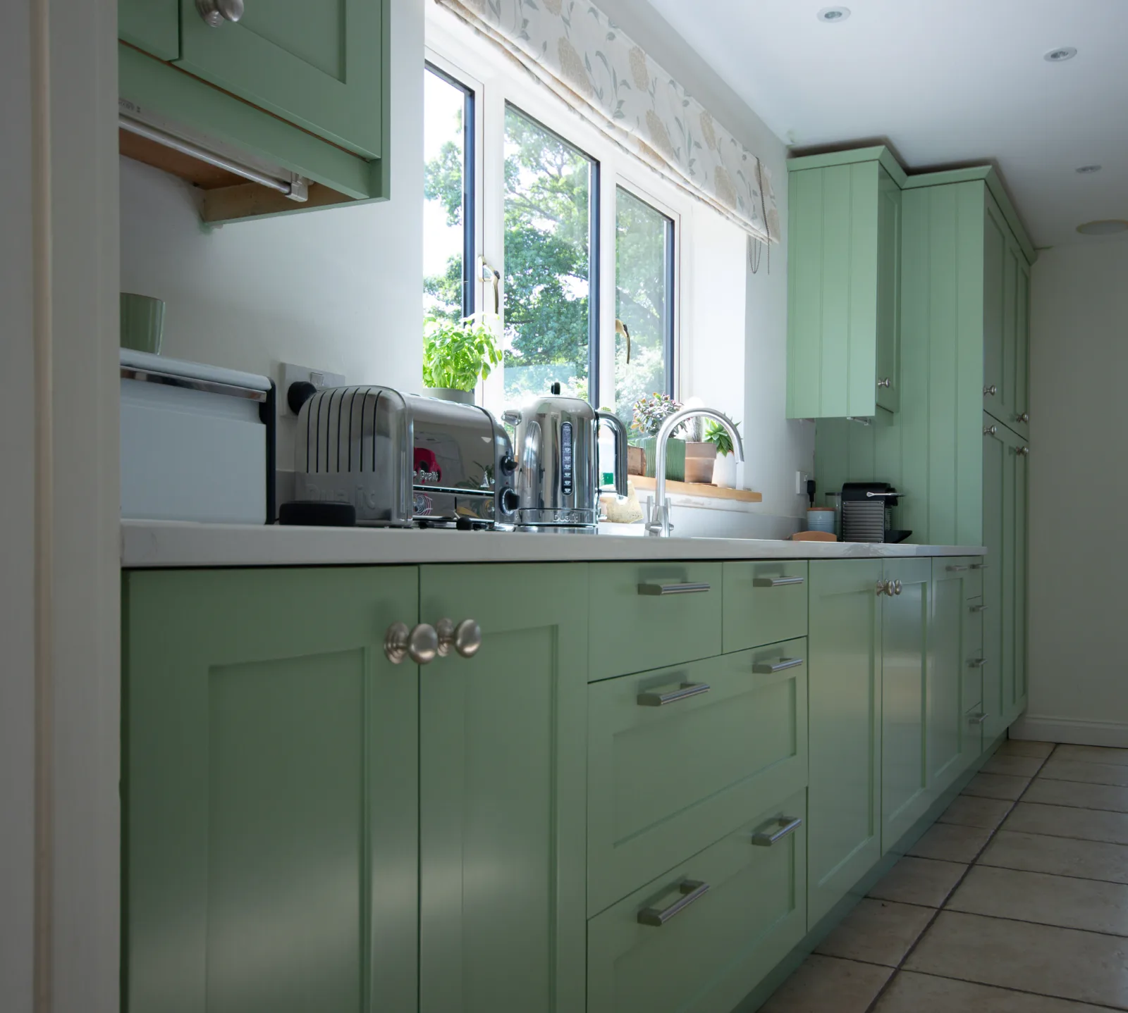 A bright and modern space.